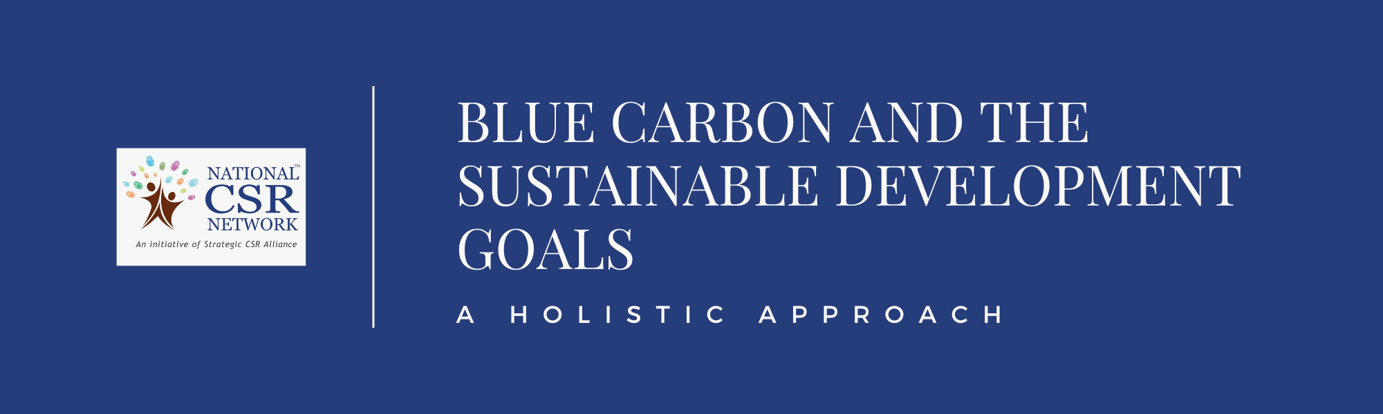 Blue Carbon and the Sustainable Development Goals. - NCSR