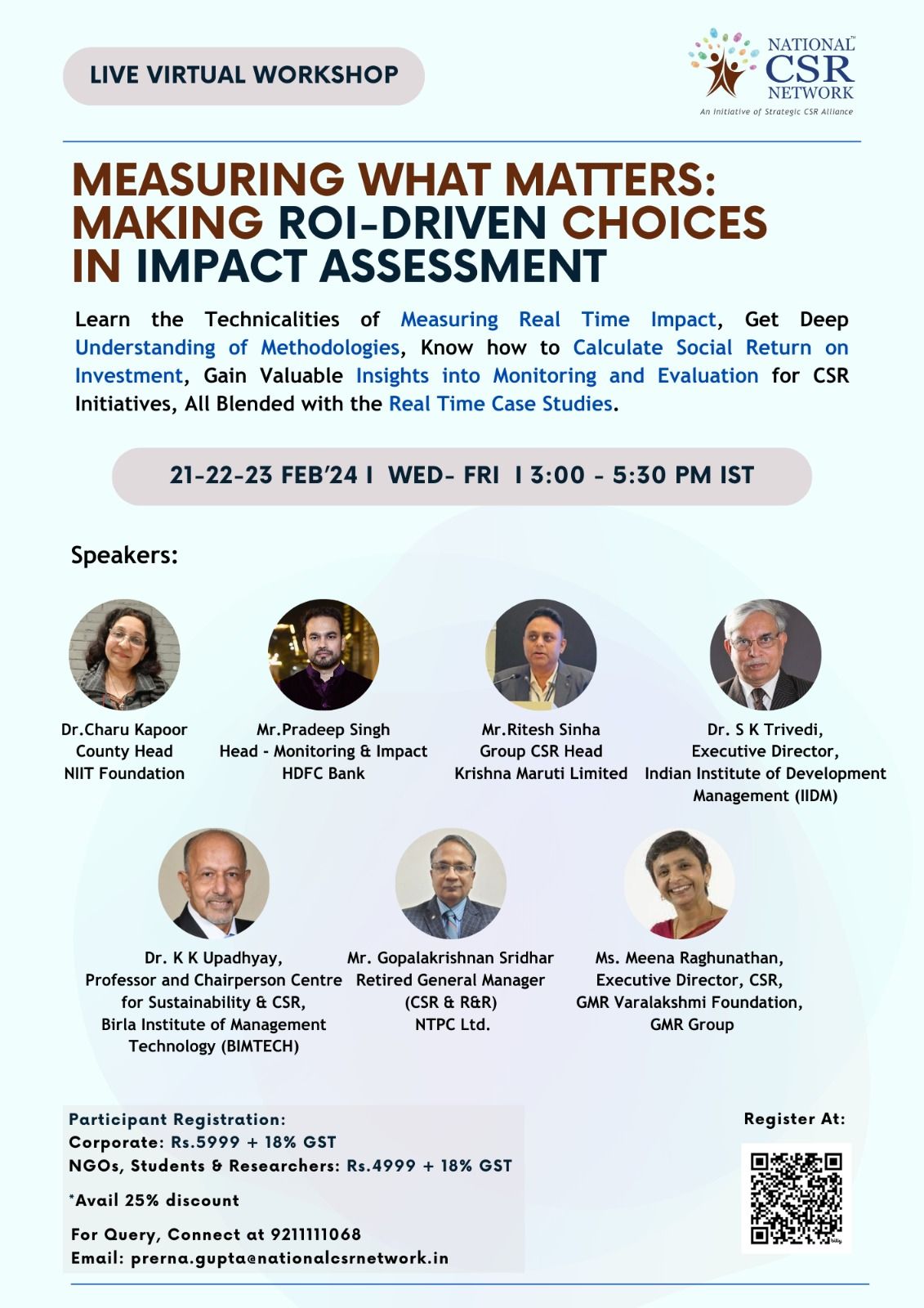 Measuring what matters Making ROI Driven Choices in Impact Assessment